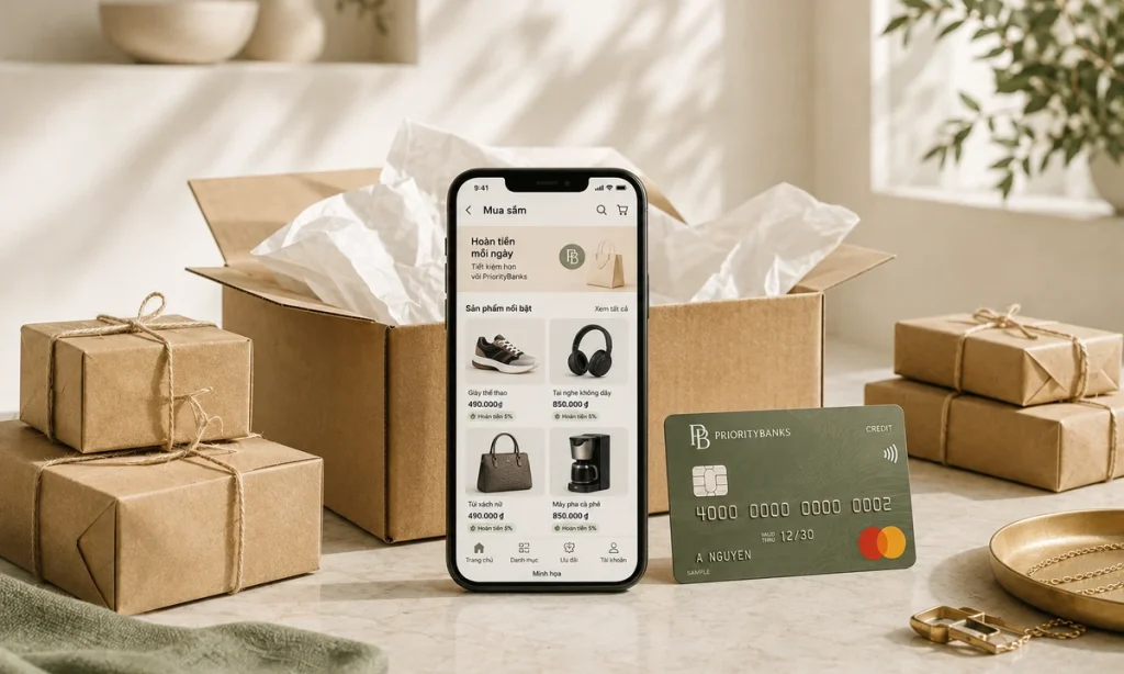Top 5 Thẻ Tín Dụng Cashback Cho Dân Shopee, Lazada 2026